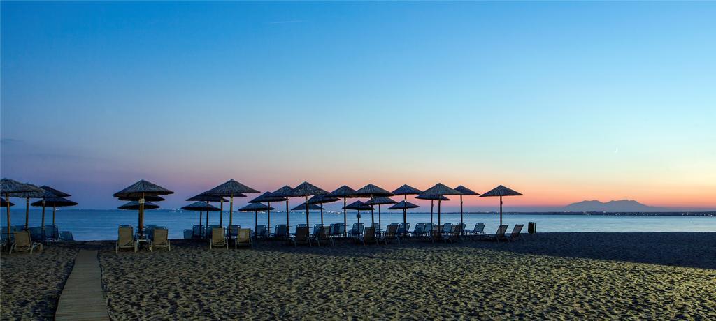 Coral Blue Beach Hotel Gerakini Bagian luar foto