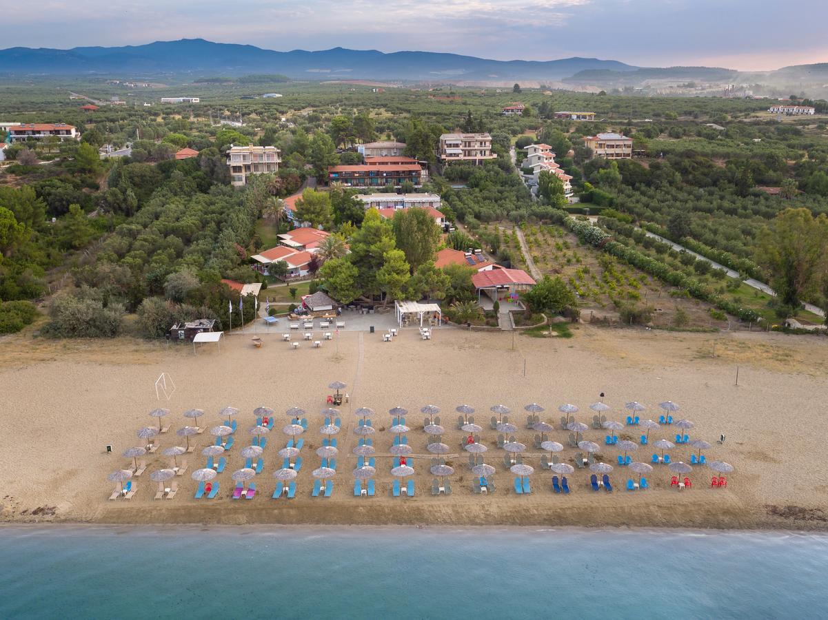 Coral Blue Beach Hotel Gerakini Bagian luar foto