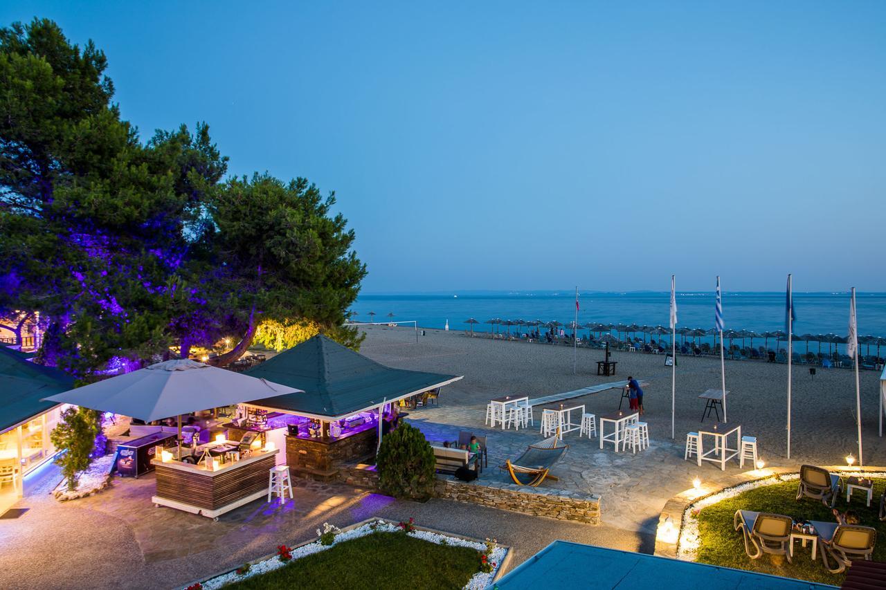 Coral Blue Beach Hotel Gerakini Bagian luar foto