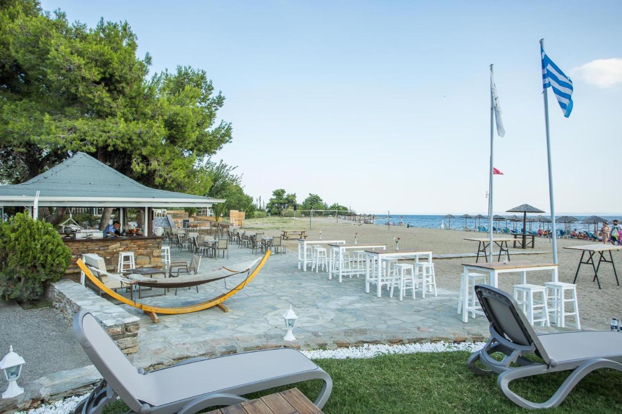 Coral Blue Beach Hotel Gerakini Bagian luar foto